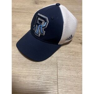Rhode Island Rams Adidas Climalite Adjustable Hat Blue White Mesh NCAA